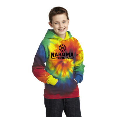 PC146Y Port & Company® Youth Tie-Dye Pullover Hooded Sweatshirt